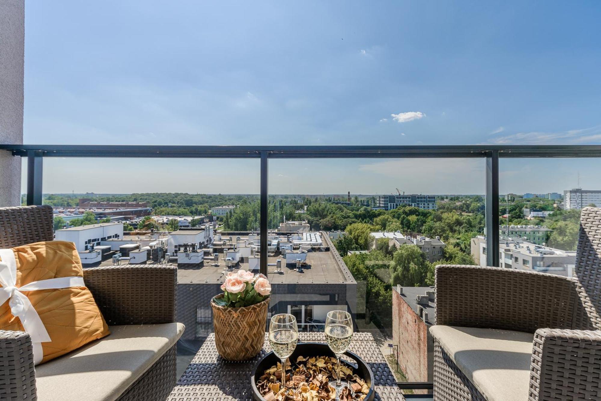 Lumina Apartments With Parking, Balcony Lodz Esterno foto